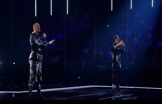 Azerbaijan performed in Eurovision 2024 first semi-final