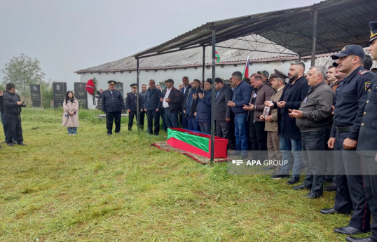 Remains of martyr Mushfig Jafarov, found 30 years later, were laid to rest in Azerbaijan's Lerik-PHOTO 