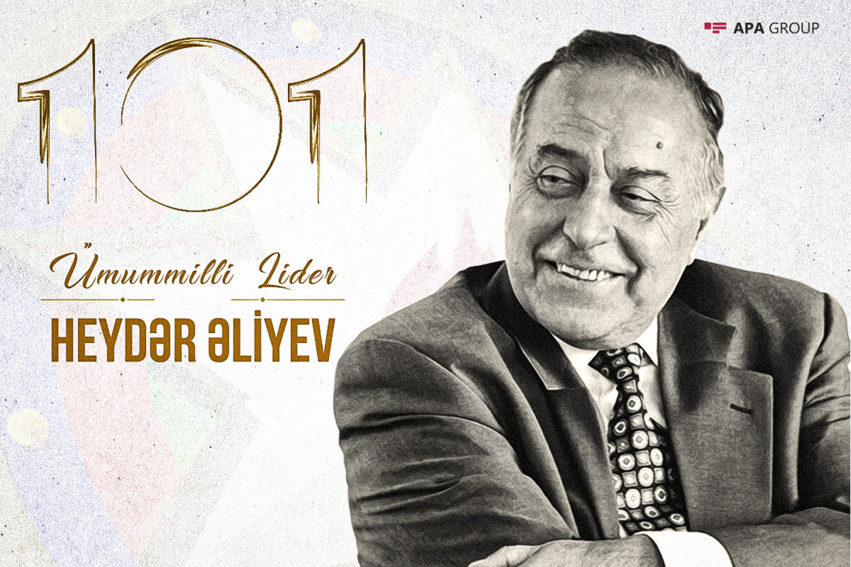 Azerbaijan marks 101st anniversary of birth of National Leader Heydar Aliyev