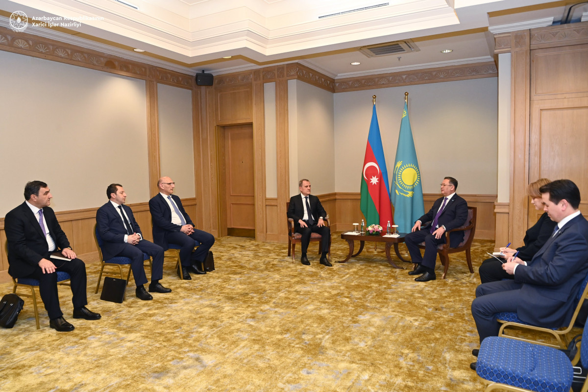 Azerbaijani FM meets with his Kazakh counterpart-UPDATED