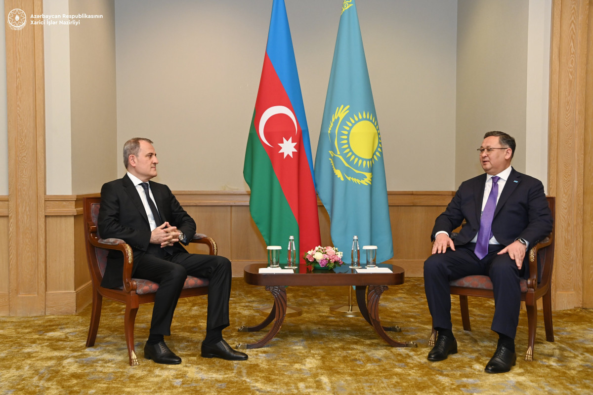 Azerbaijani FM meets with his Kazakh counterpart-UPDATED 