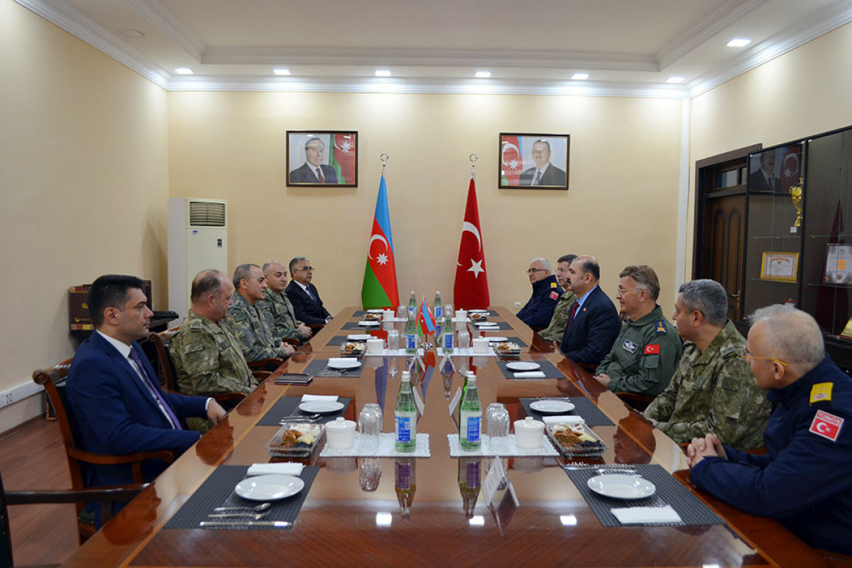 The visit of the Turkish National Defense University’s delegation to Azerbaijan ended -PHOTO 