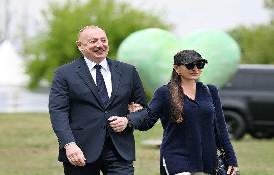 President Ilham Aliyev and First Lady Mehriban Aliyeva participated in the opening of the 7th “Kharibulbul" International Music Festival in Shusha, the head of state addressed the event-UPDATED-2 