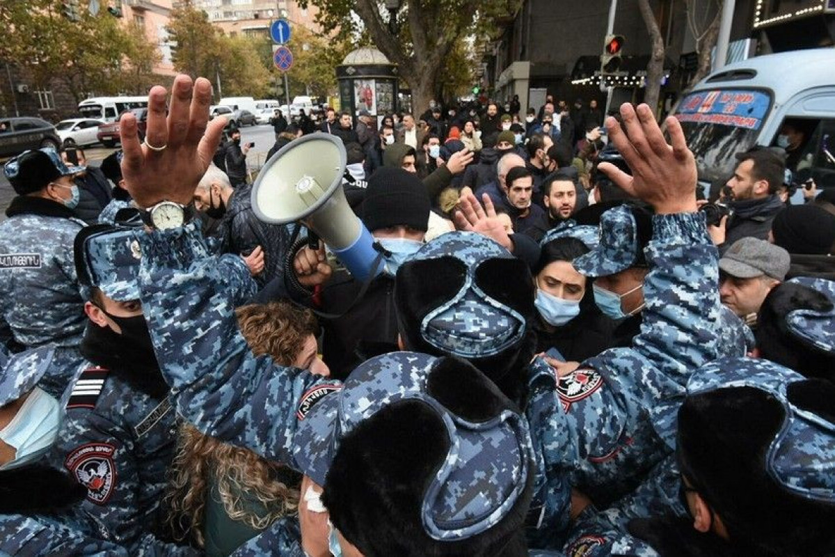 Armenian police detains 88 protesters in Yerevan -<span class="red_color">UPDATED
