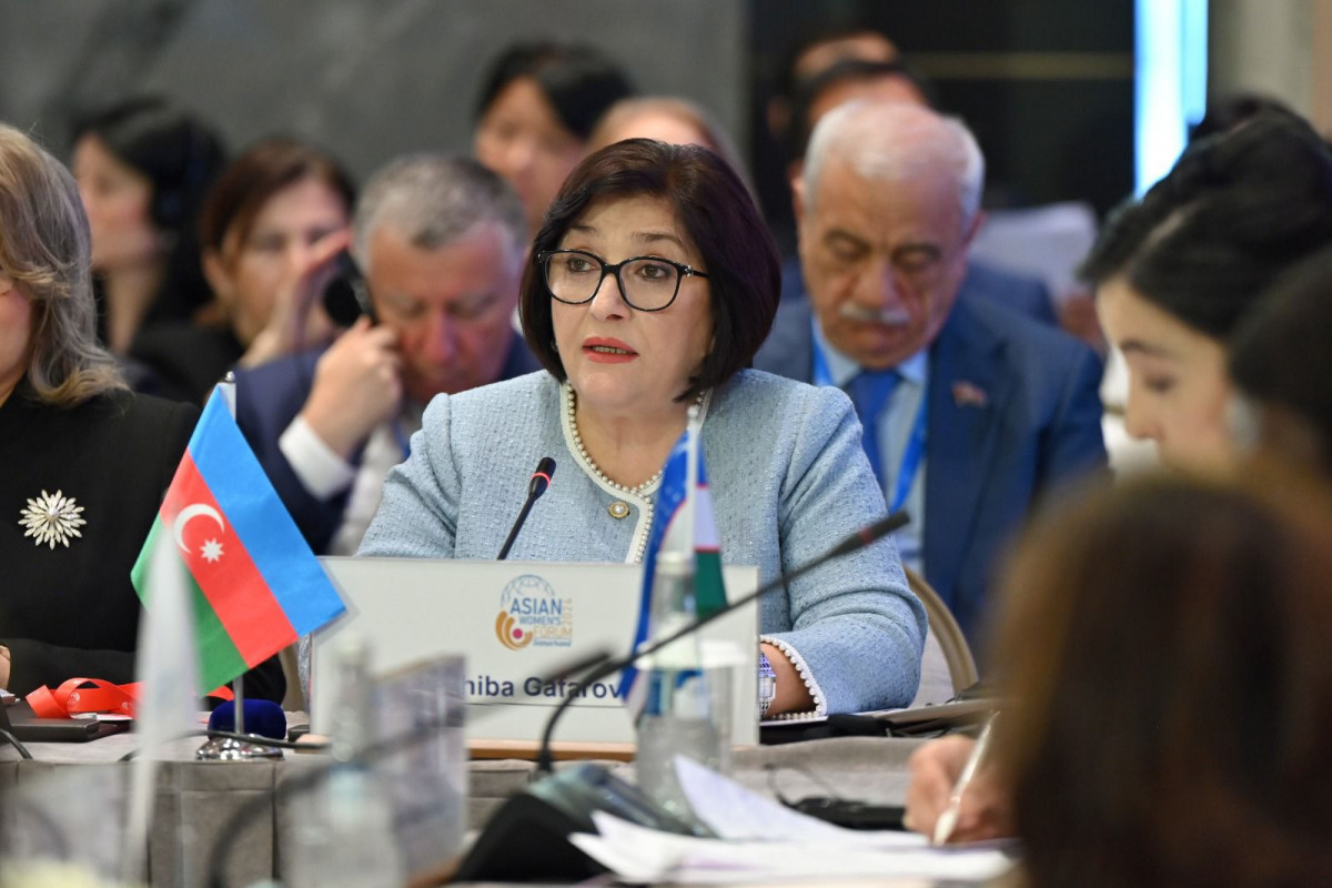 Sahiba Gafarova, Speaker of the Milli Majlis of the Republic of Azerbaijan