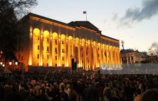 Two US citizens and one Russian among 20 people detained at protests in Tbilisi, Georgia