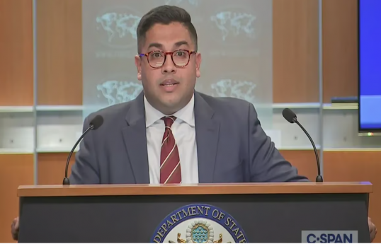 Vedant Patel, Principal Deputy Spokesperson of the US State Department