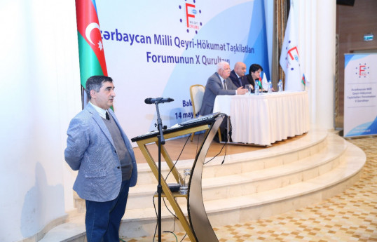 Azerbaijan National NGO Forum held 10th congress, elected new head for forum -UPDATED 