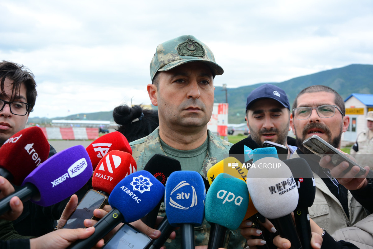 head of the press service of the Ministry of Defense of Azerbaijan, colonel Anar Eyvazov