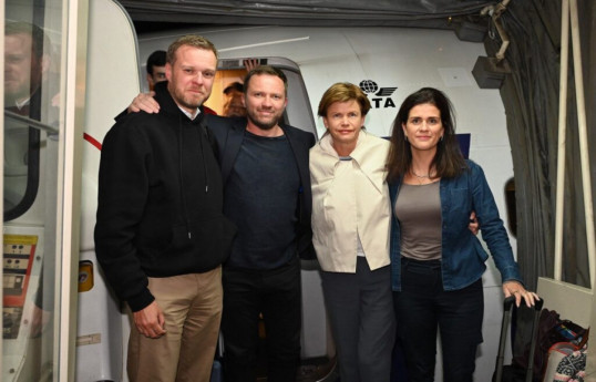 4 FMs from European countries came to Georgia