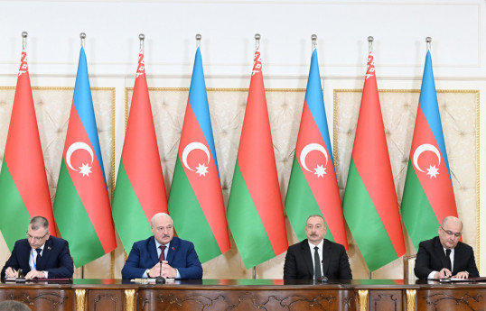 Azerbaijan and Belarus signed documents-UPDATED -PHOTO 