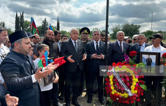 Remains of martyr who went missing during I Garabagh War, found in a mass grave in Khojavand were laid to rest -PHOTO 
