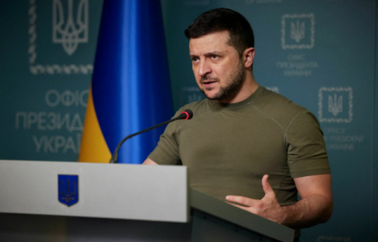 Volodymyr Zelenskyy, Ukrainian President