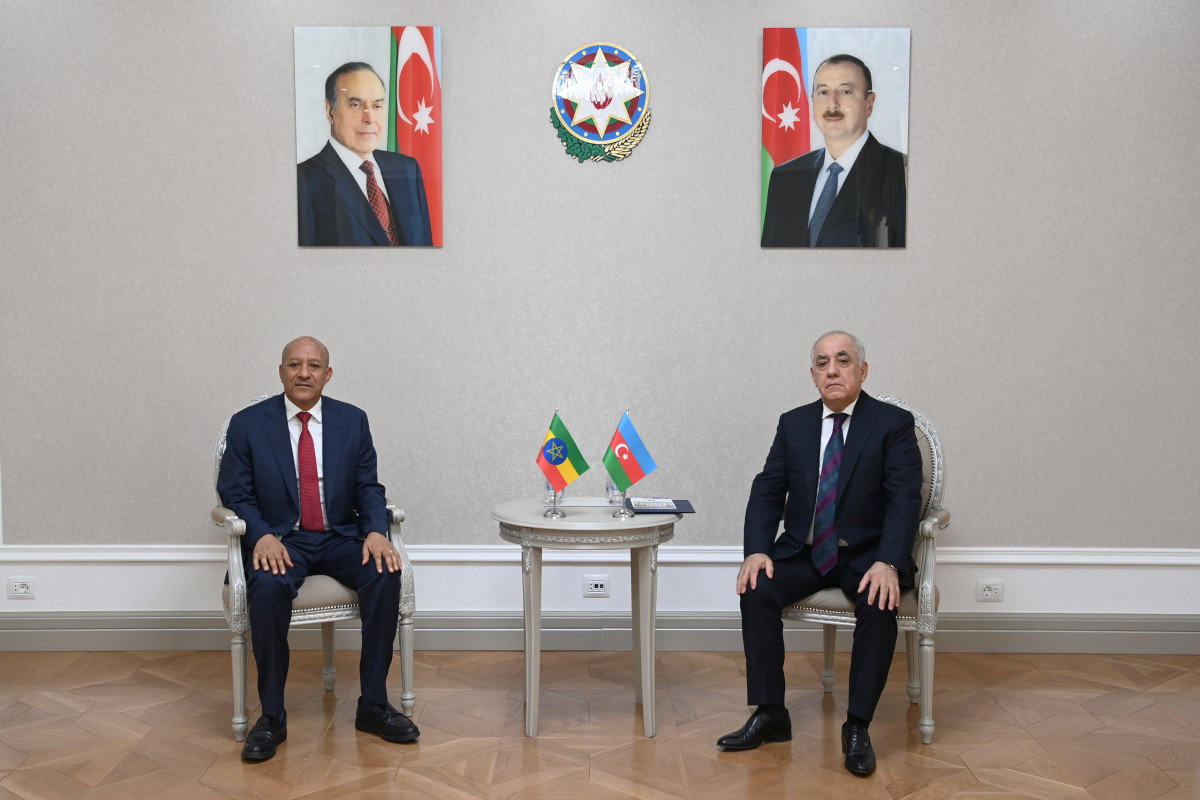 Azerbaijani PM meets with Ethiopian Deputy Premier