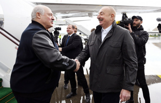 Belarusian President pays a visit to Azerbaijan's Fuzuli