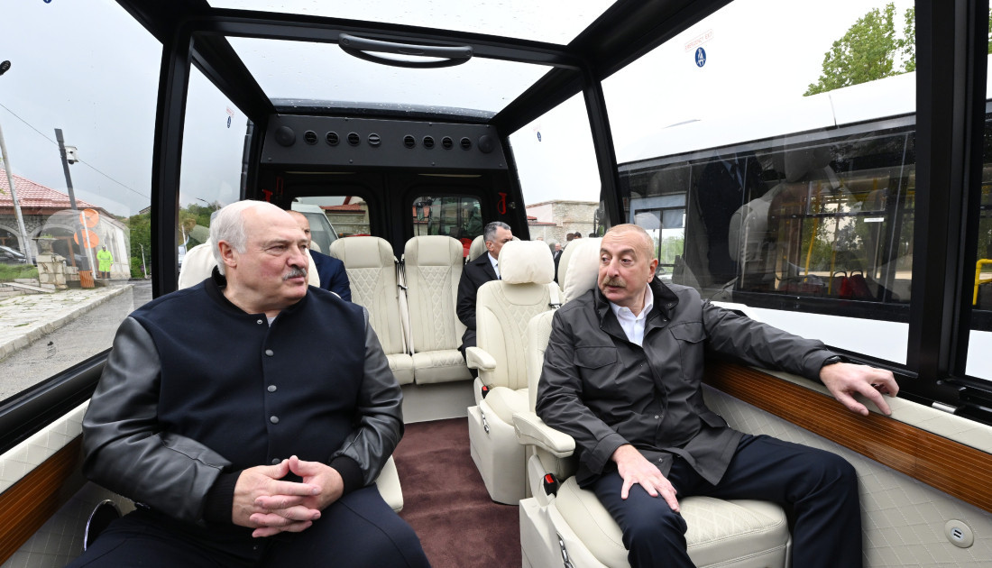 President Ilham Aliyev and President Aleksandr Lukashenko visited Shusha city-UPDATED - Vimarsana News