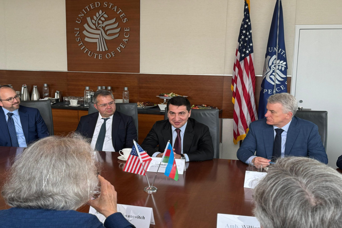Assistant to Azerbaijani President discusses COP29, regional and international issues in USIP