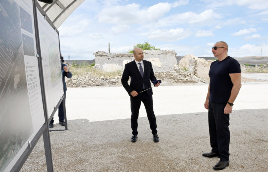 Foundation stone was laid for Karkhulu village in Jabrayil
