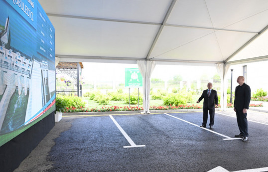President Ilham Aliyev inaugurated Zangilan and Shayifli hydroelectric power plants-UPDATED 