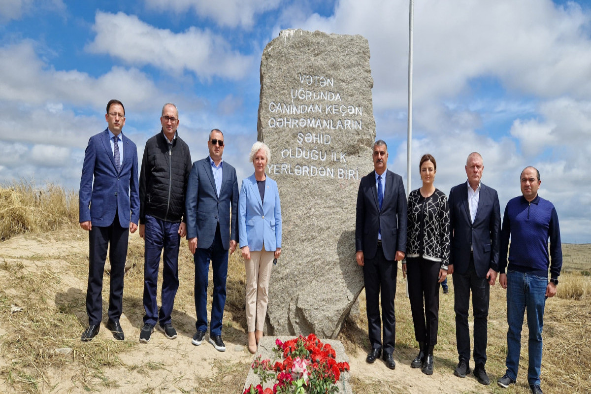 Speaker of Latvian Parliament arrives in Fuzuli-PHOTO 