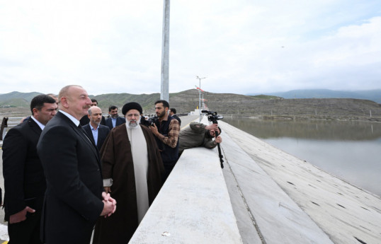 Presidents of Azerbaijan and Iran met in the presence of delegations-PHOTO -UPDATED-1 