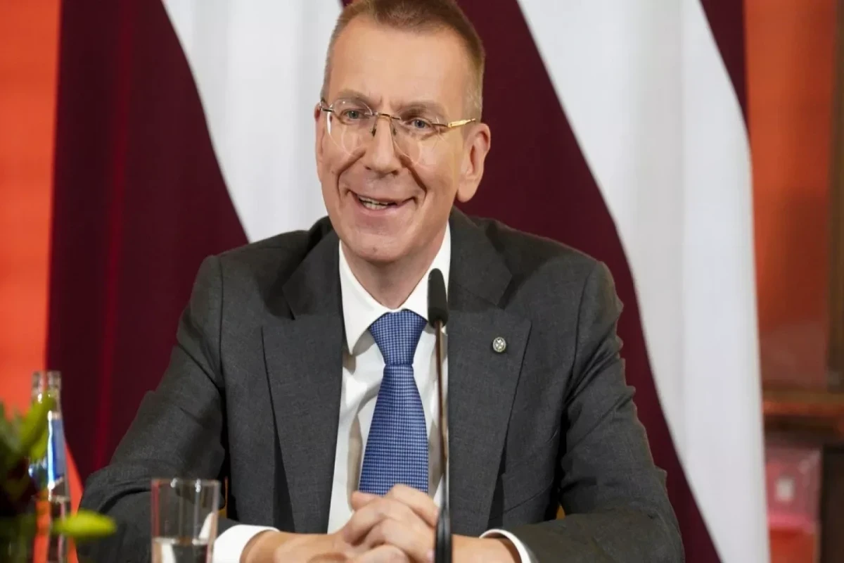 President of the Republic of Latvia Edgars Rinkēvičs
