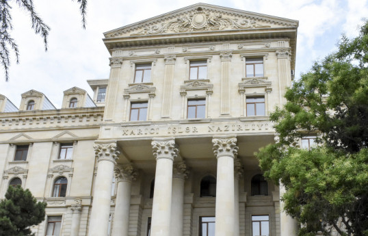 Azerbaijan's MFA and Foreign Minister conveyed their condolences to Iran