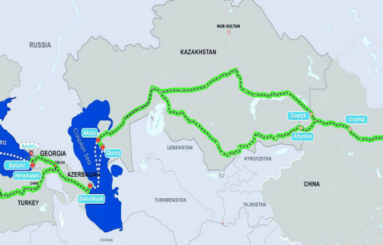Minister: Increase observed in transportation volume managed through Middle Corridor