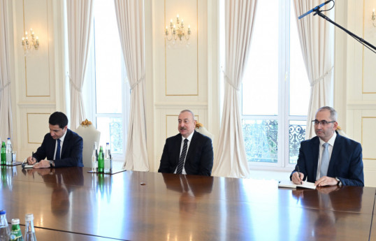Ilham Aliyev, President of Azerbaijan