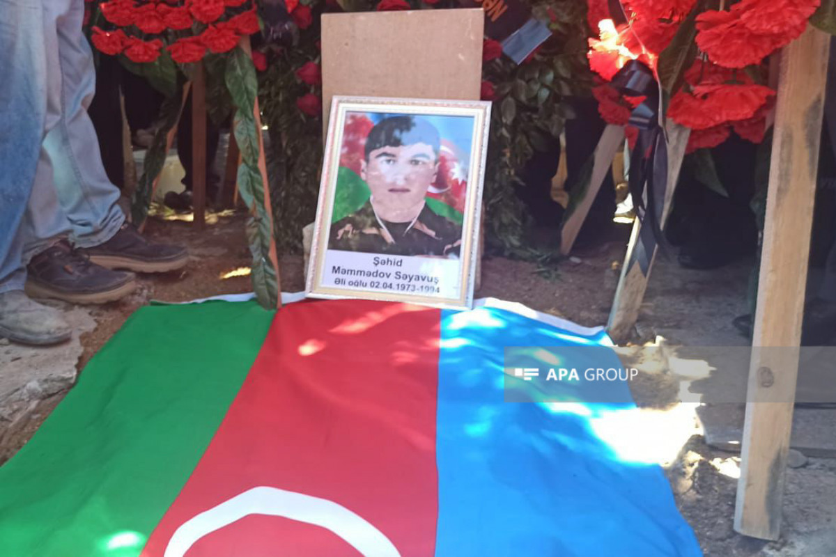 Remains of Siyavush Mammadov, who went missing in First Garabagh War, laid to rest in Sumgait-<span class="red_color">PHOTO