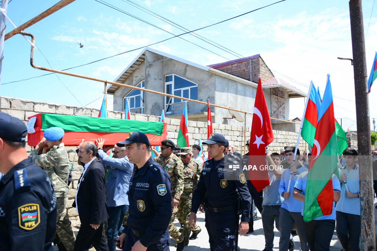 Remains of martyr Arif Imamaliyev, who went missing in the First Garabagh War, laid to rest -PHOTO 