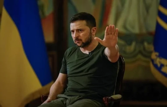Ukraine's President Volodymyr Zelenskiy