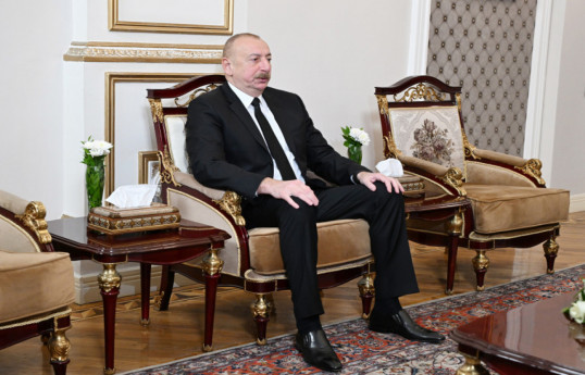 Ilham Aliyev, President of Azerbaijan