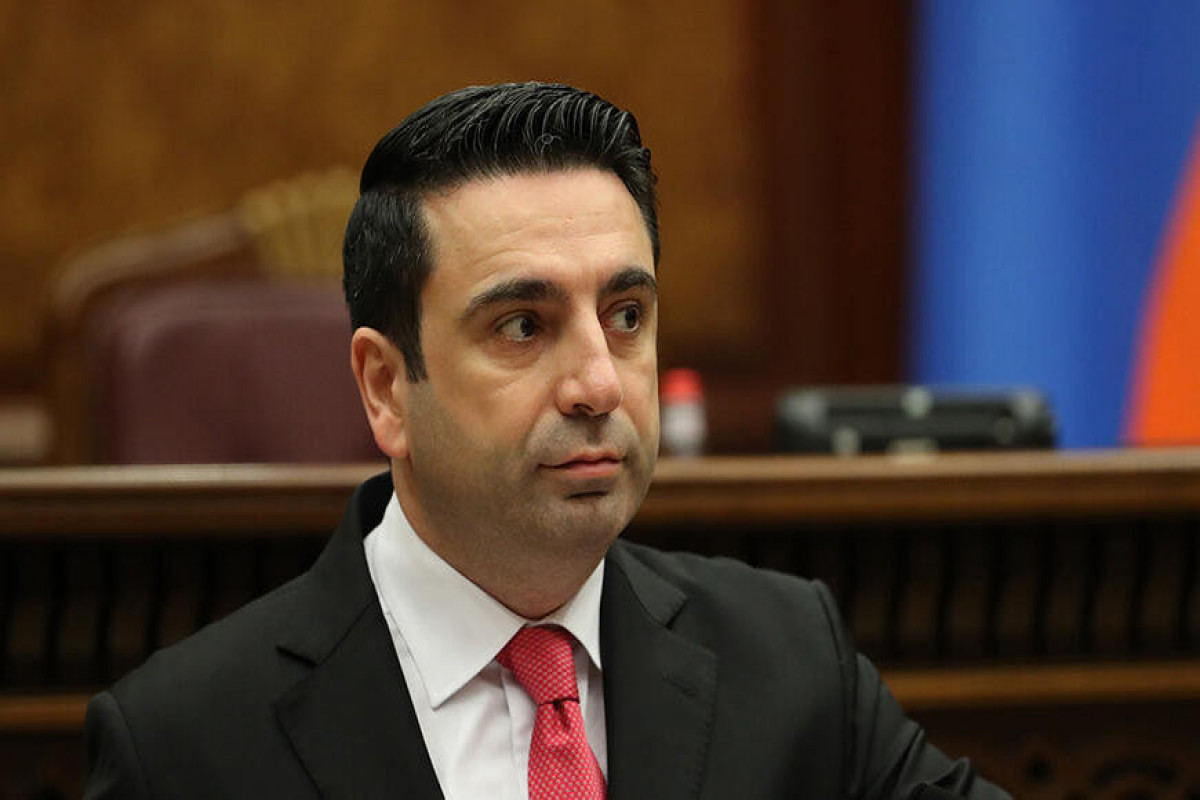 Speaker of the Armenian Parliament Alen Simonyan