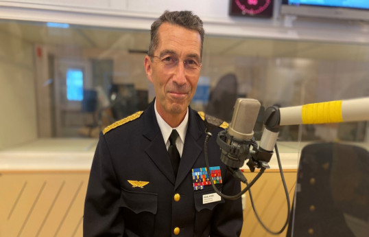 Micael Byden, the supreme commander of the Swedish Armed Forces