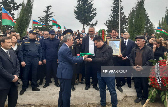 Remains of martyr Elbrus Isagov who went missing during I Garabagh War buried in Azerbaijan Bilasuvar - PHOTO 