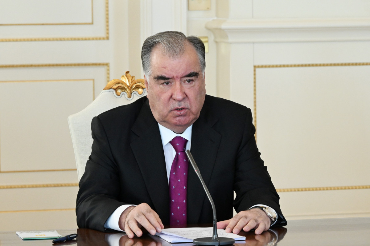 Emomali Rahmon, President of the Republic of Tajikistan