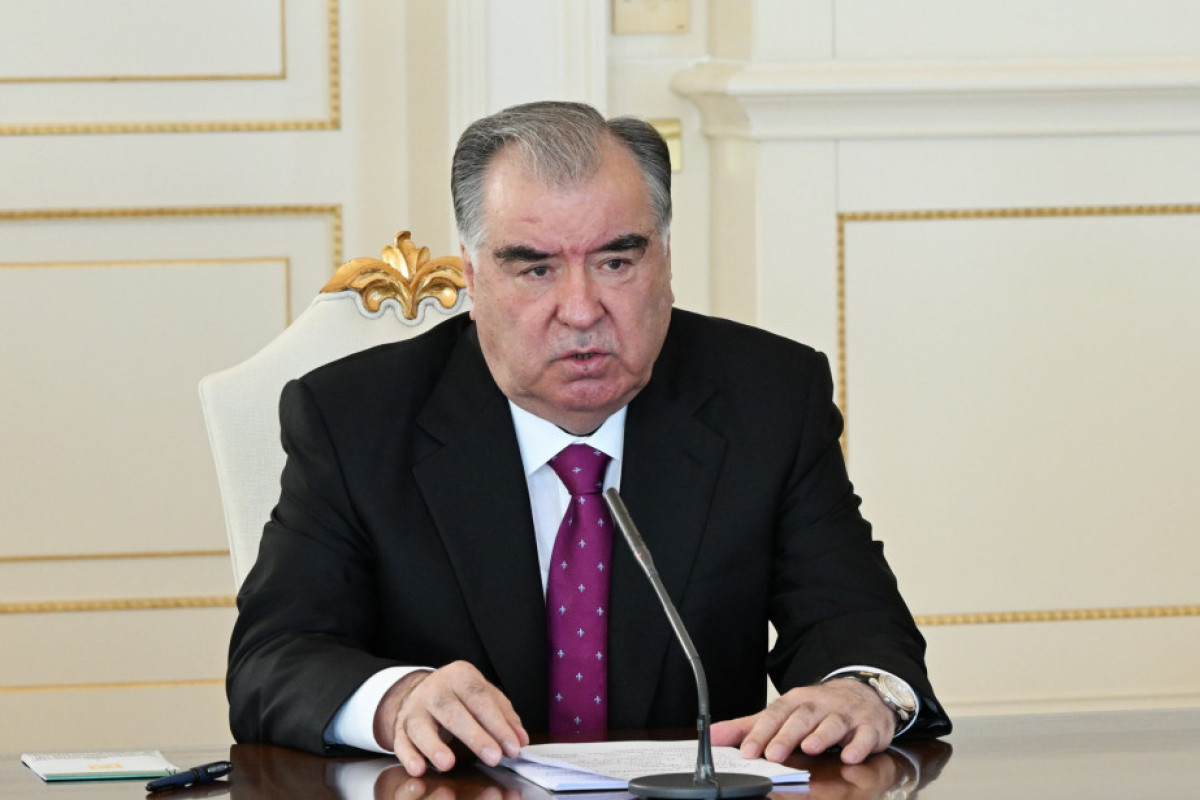 President of the Republic of Tajikistan Emomali Rahmon