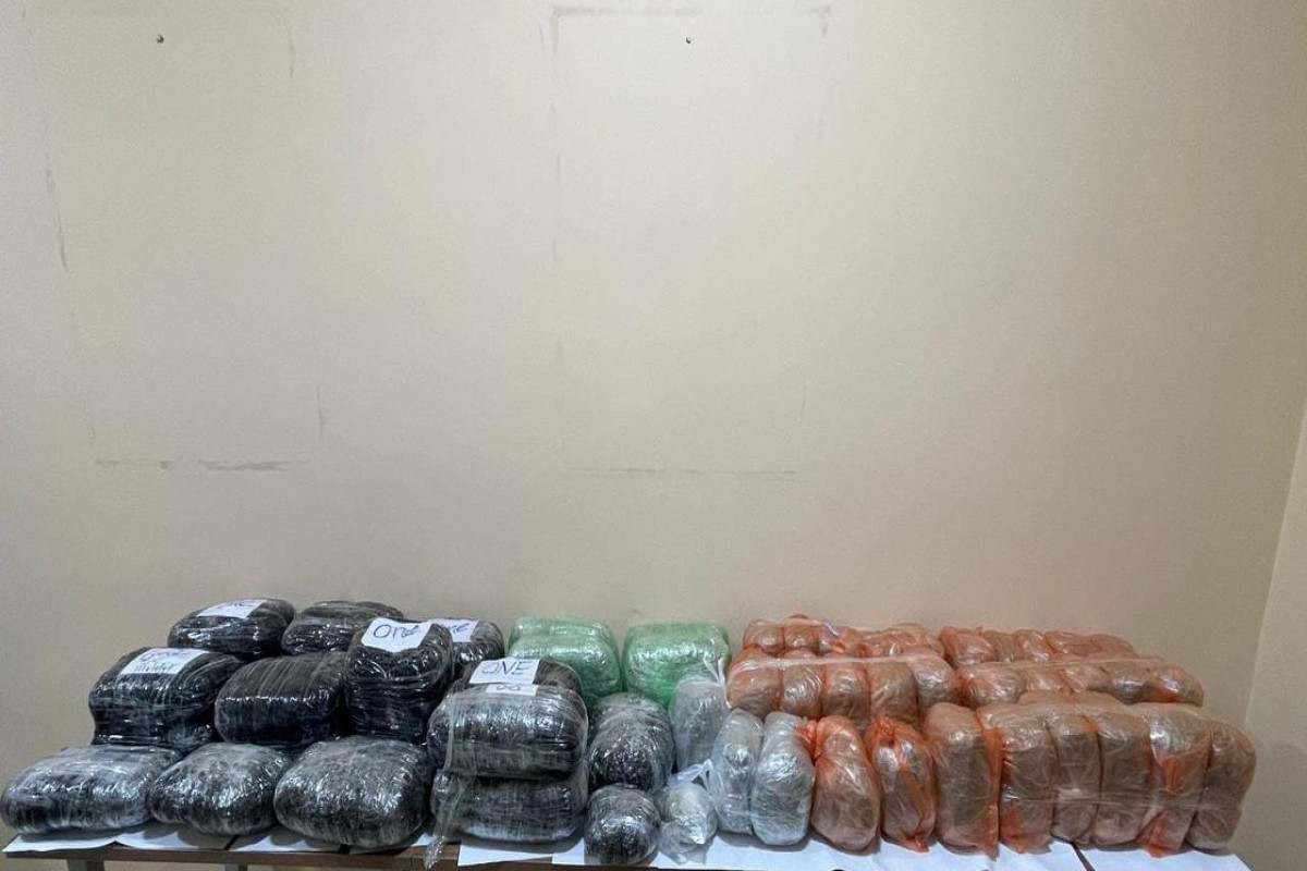 Azerbaijan prevents smuggling of 53 kg of narcotic drugs into country-PHOTO 
