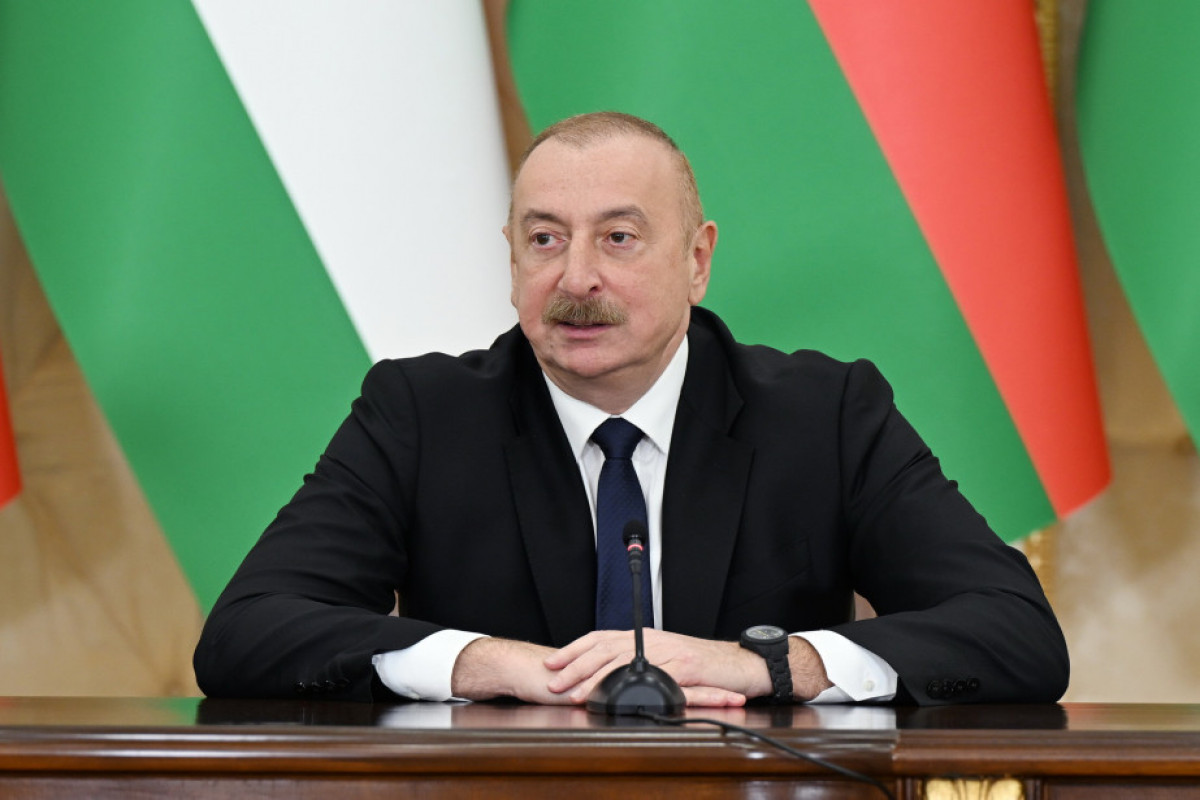 President of Azerbaijan Ilham Aliyev