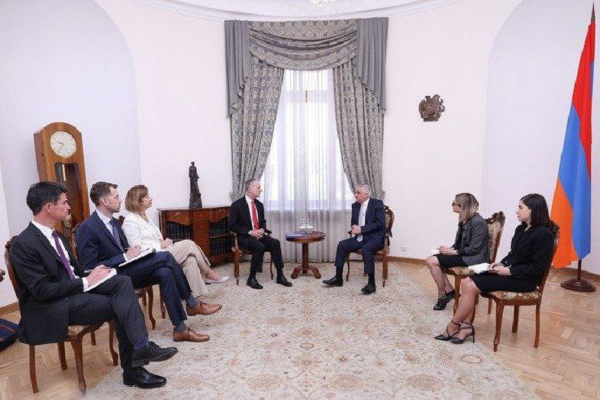 Senior Advisor of US Department of State, Armenian Deputy PM mull normalization process with Azerbaijan