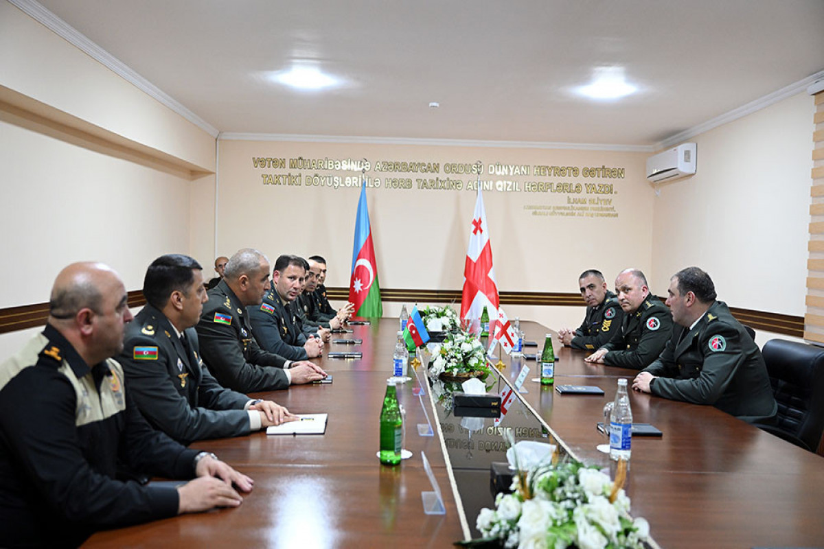 Delegation of the Georgian Military Police Department pays a visit to Azerbaijan