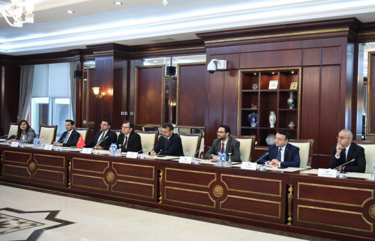 Leader of Working Group for Azerbaijan-TRNC Interparliamentary Relations met with GNAT Deputy Secretary General