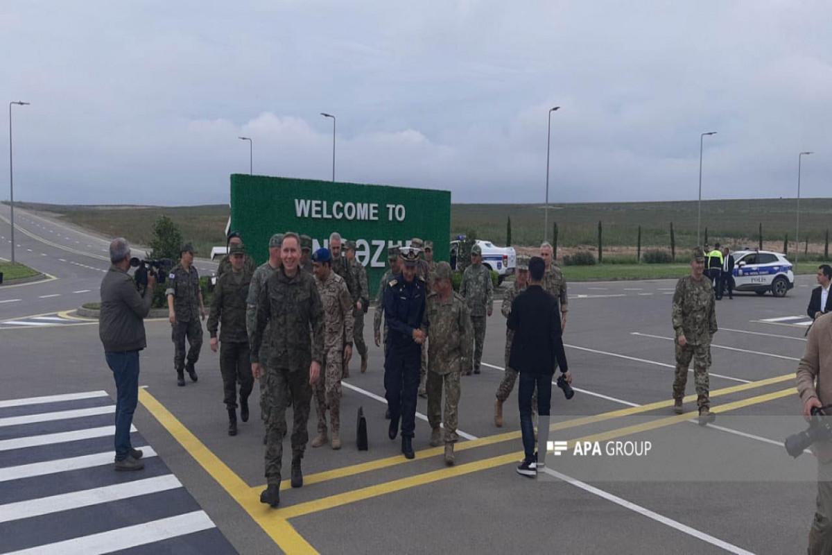 Members of diplomatic corps and military representatives accredited in Azerbaijan visit East Zangazur-PHOTO 