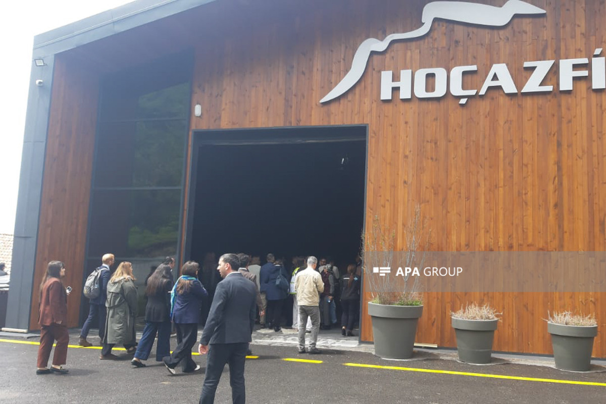 Members of the diplomatic corps and military attachés visited Hochazfilm in Lachin
