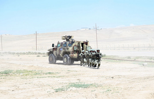 Military Police Department personnel hold combat training classes-VIDEO 