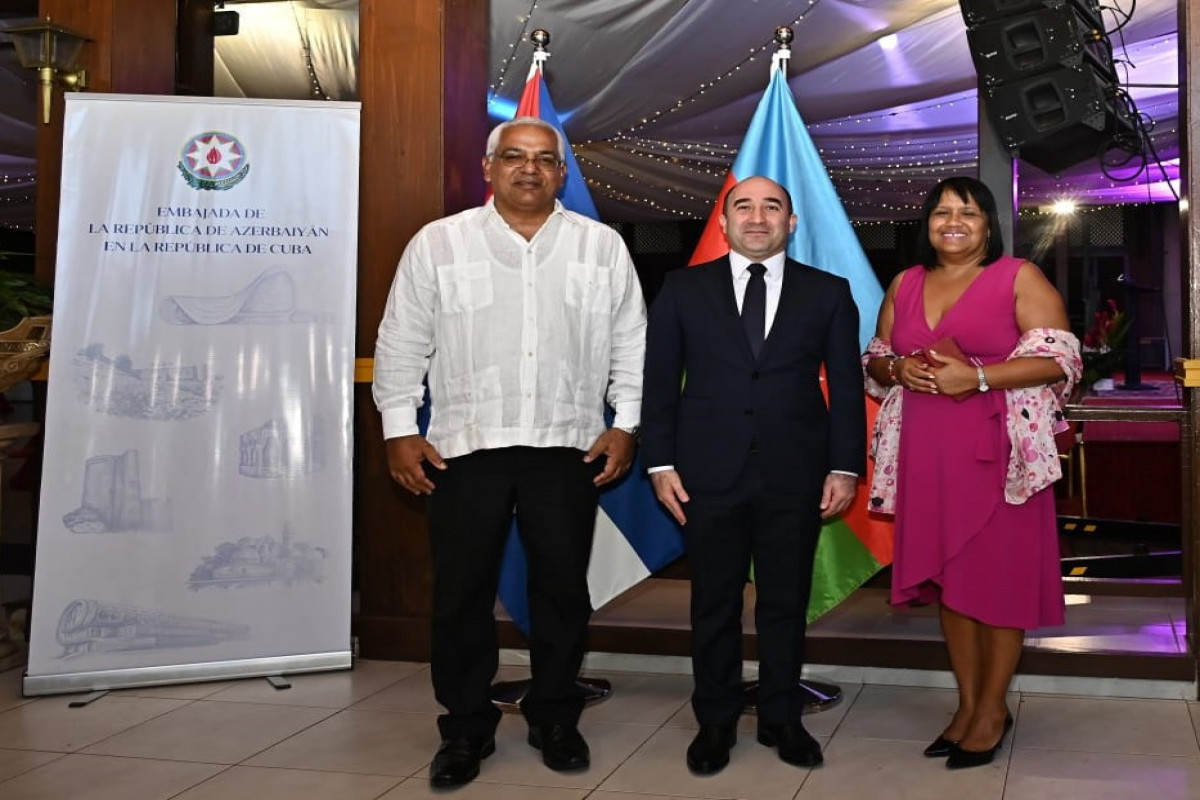 Cuba hosts reception on Independence Day of Azerbaijan