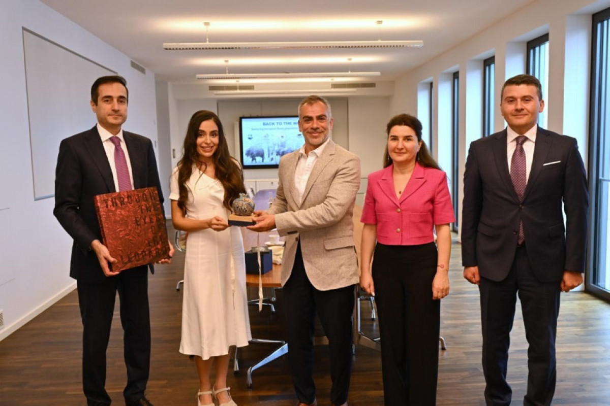 Leyla Aliyeva attends Berlin event dealing with bison reintroduction - Vimarsana News