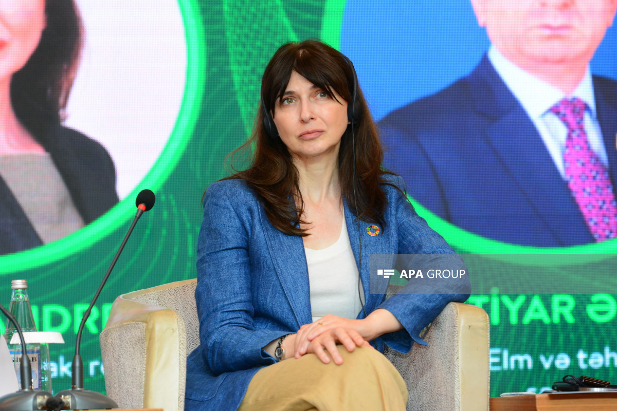 Vladanka Andreeva, the resident coordinator of the United Nations to Azerbaijan