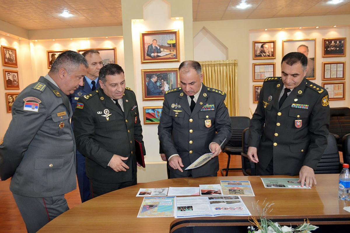 CIMIC experts from Azerbaijan and Serbia hold a meeting -PHOTO 